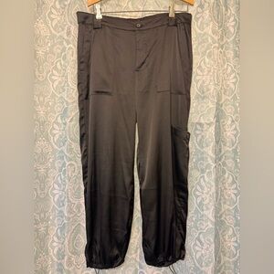 Old Navy Satin Cargo Jogger
